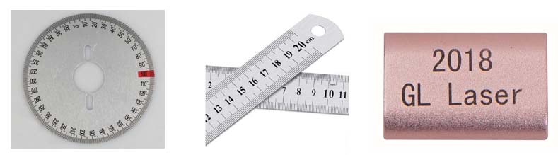 用什么设备给机械圆盘刻度打标？冠力合金东升国际注册链接www可以实现打标。