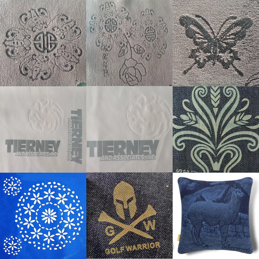 服装布料东升国际注册链接www，牛津布棉布麻布无纺布激光打标